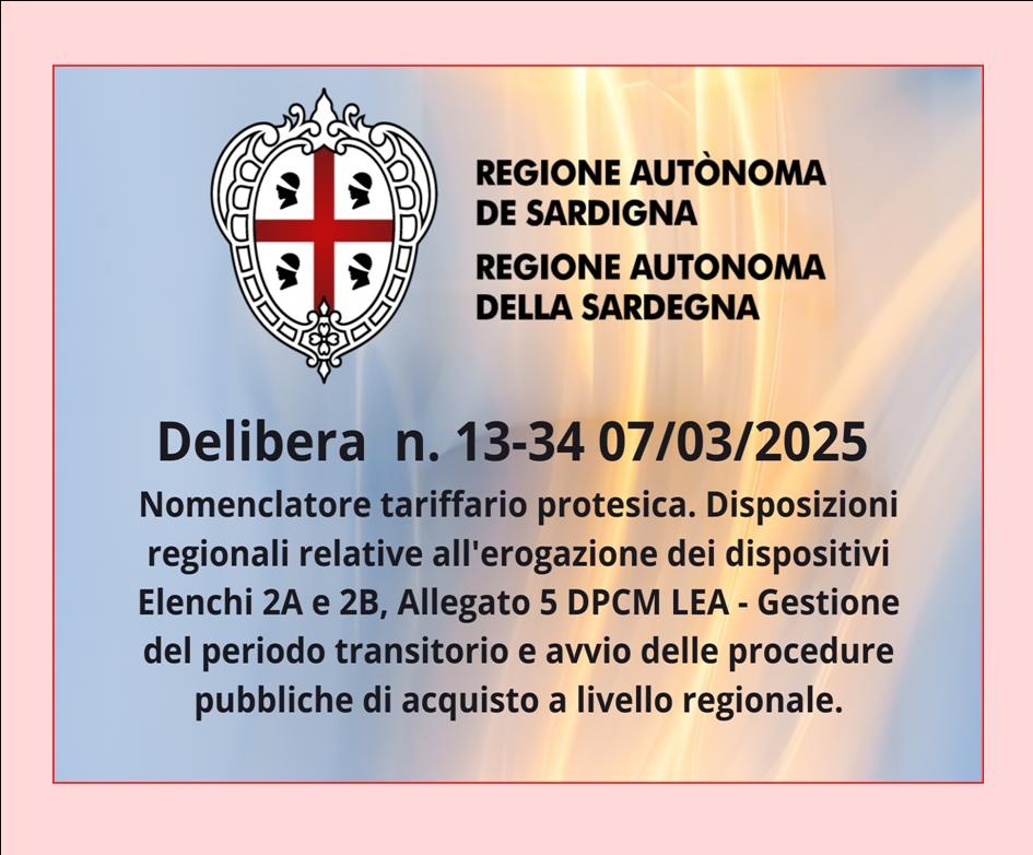 REGIONE SARDEGNA - GESTIONE TRANSITORIA AUSILI 2.A E 2.B