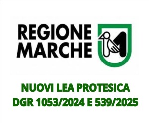 REGIONE MARCHE - NUOVO ACCORDO TARIFFARIO LEA PROTESICA + INTEGRAZIONI