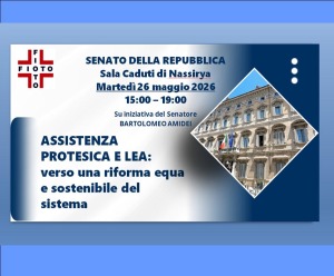 CONFERENZA STAMPA 'LEA E ASSISTENZA PROTESICA' - 26 MAGGIO - 15:00-19:00