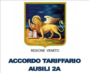 REGIONE VENETO - ACCORDO TARIFFARIO AUSILI 2A