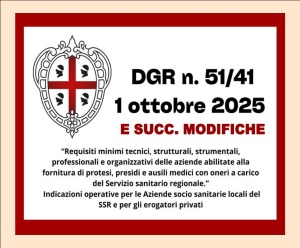 REGIONE SARDEGNA - ACCREDITAMENTO AZIENDE ORTOPEDICHE - ELENCO REGIONALE